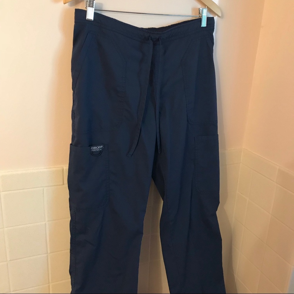 Cherokee Workwear navy blue scrub pants